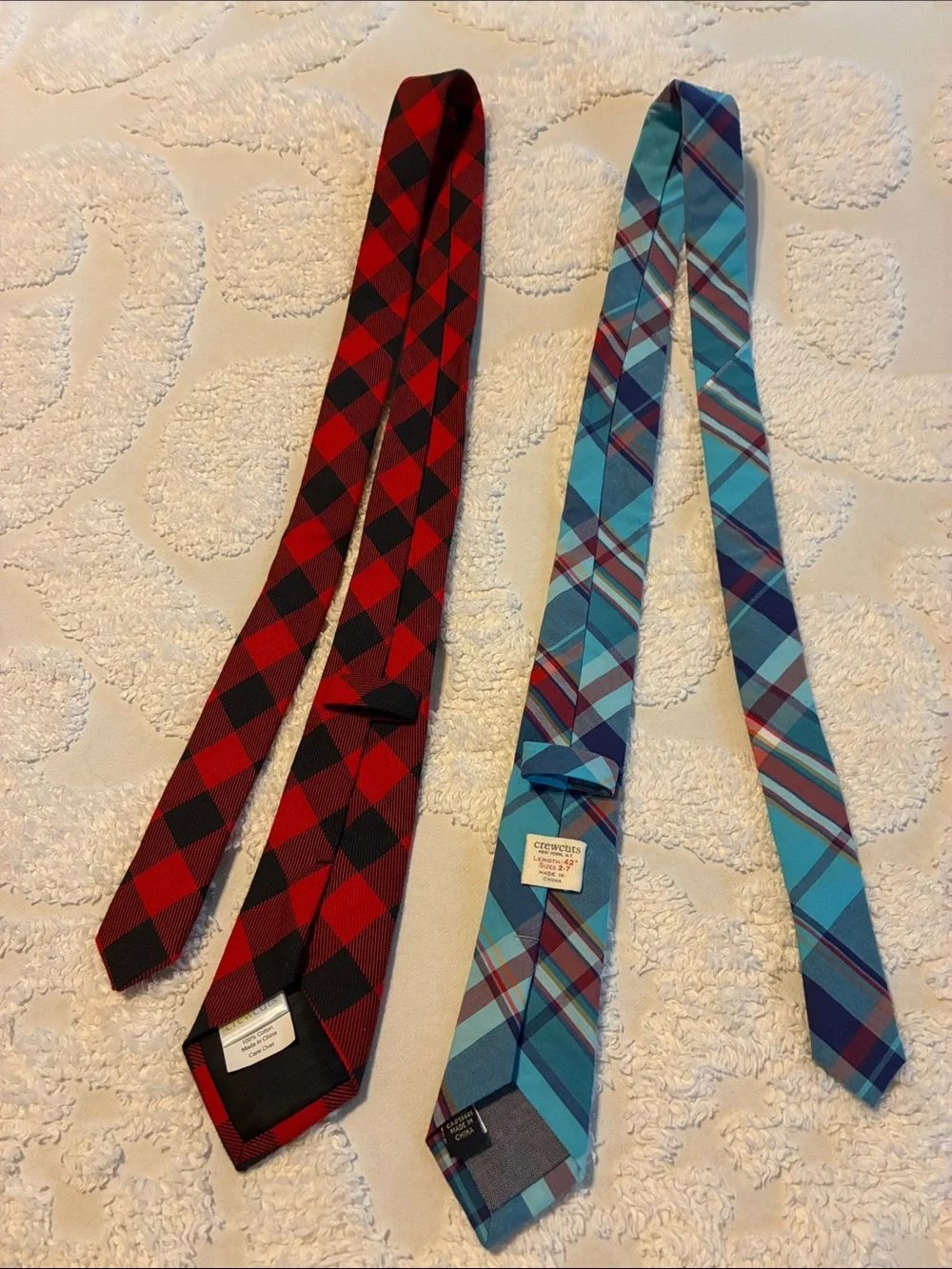 J. Crew Crewcuts Boys Neckties Set of 2